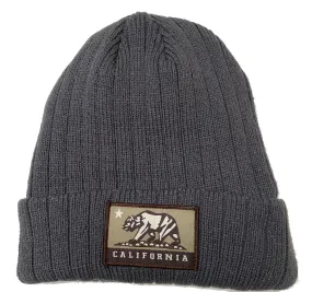 Winter-Hats Adult California Patch Cuff, Bear, Mountain