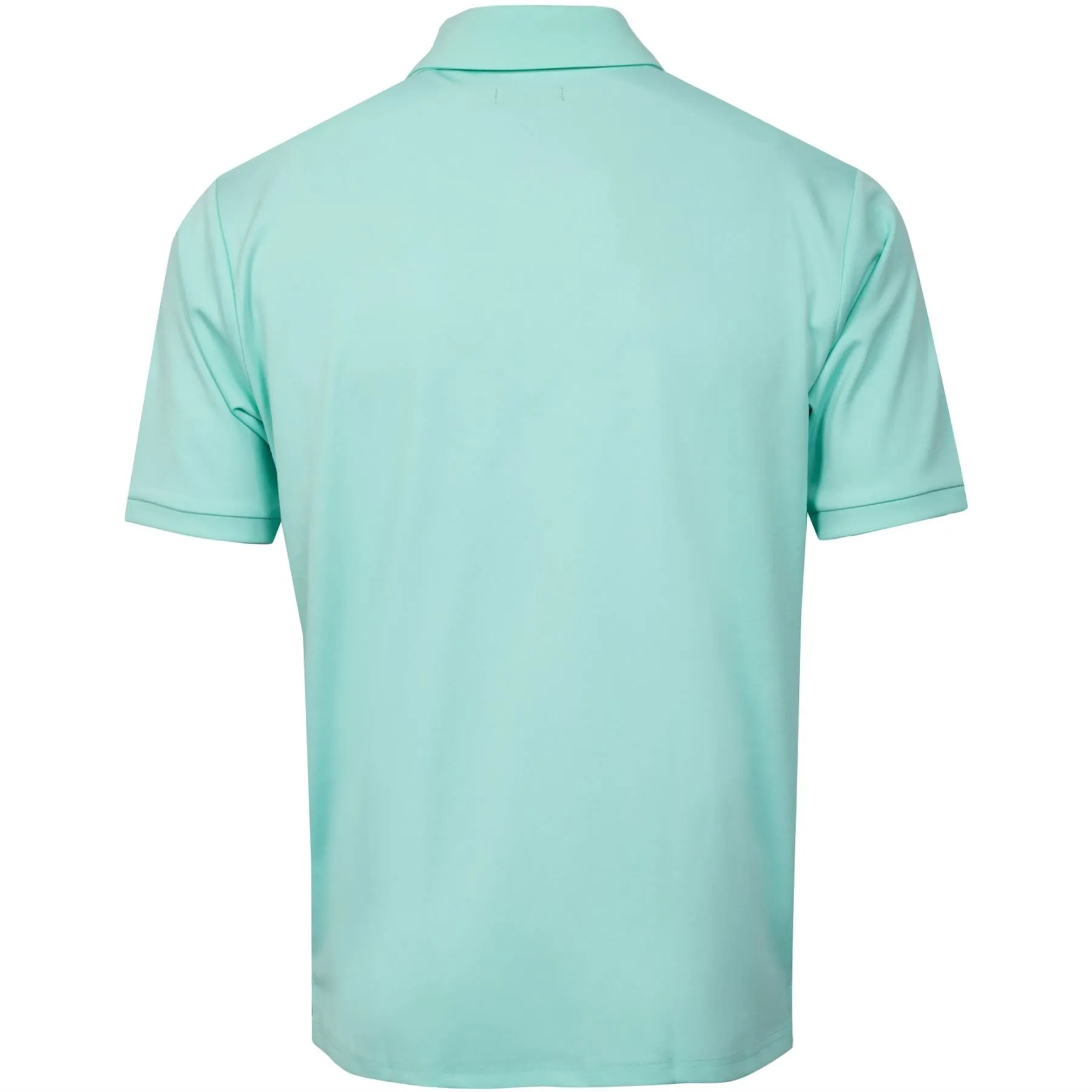 1-Button Stretch Polo Blue Chalk