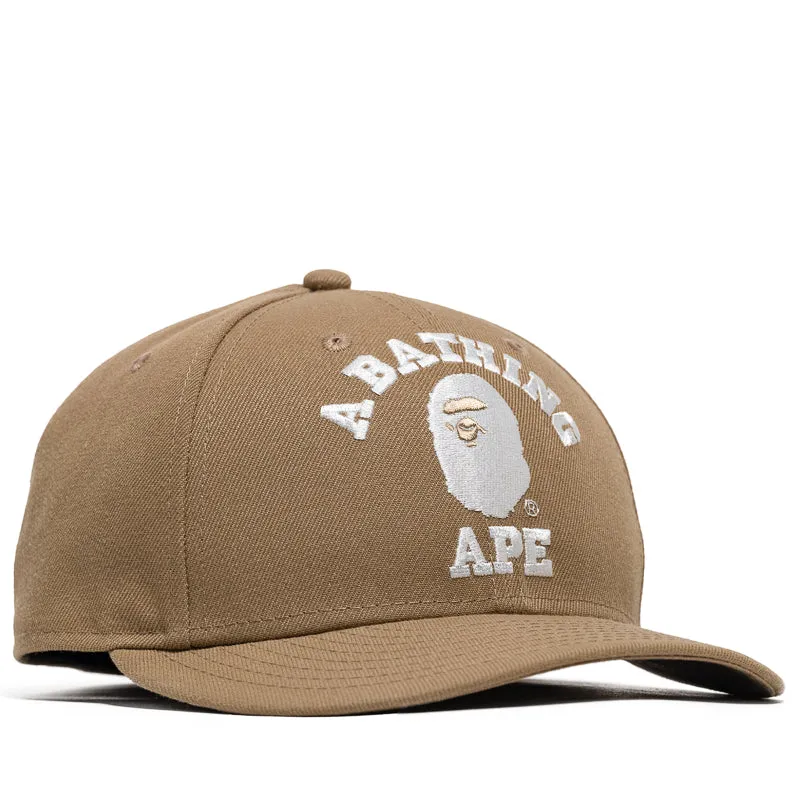 A Bathing Ape x New Era Low Profile 59FIFTY Fitted Hat - Beige