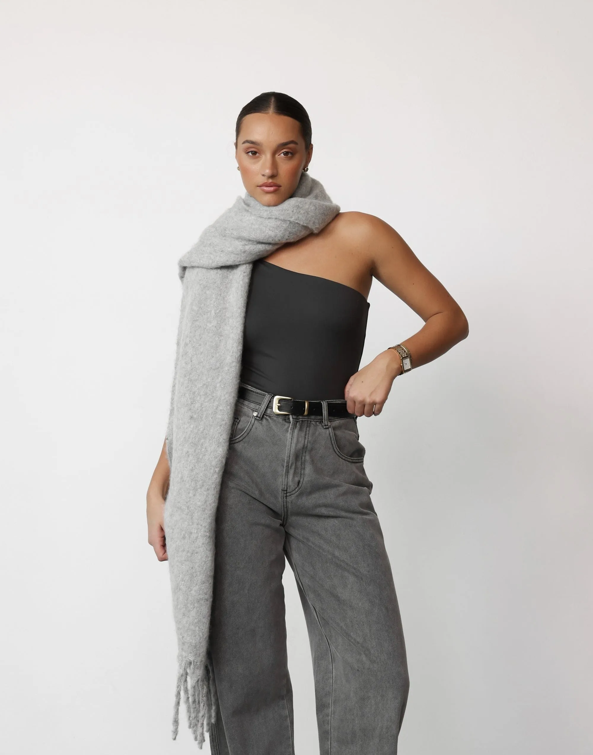 Addyson Scarf (Grey Marle)