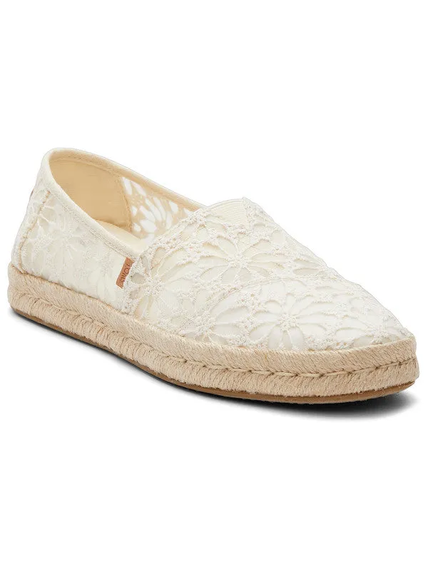 Alp Rope 2.0 White Lace Espadrilles