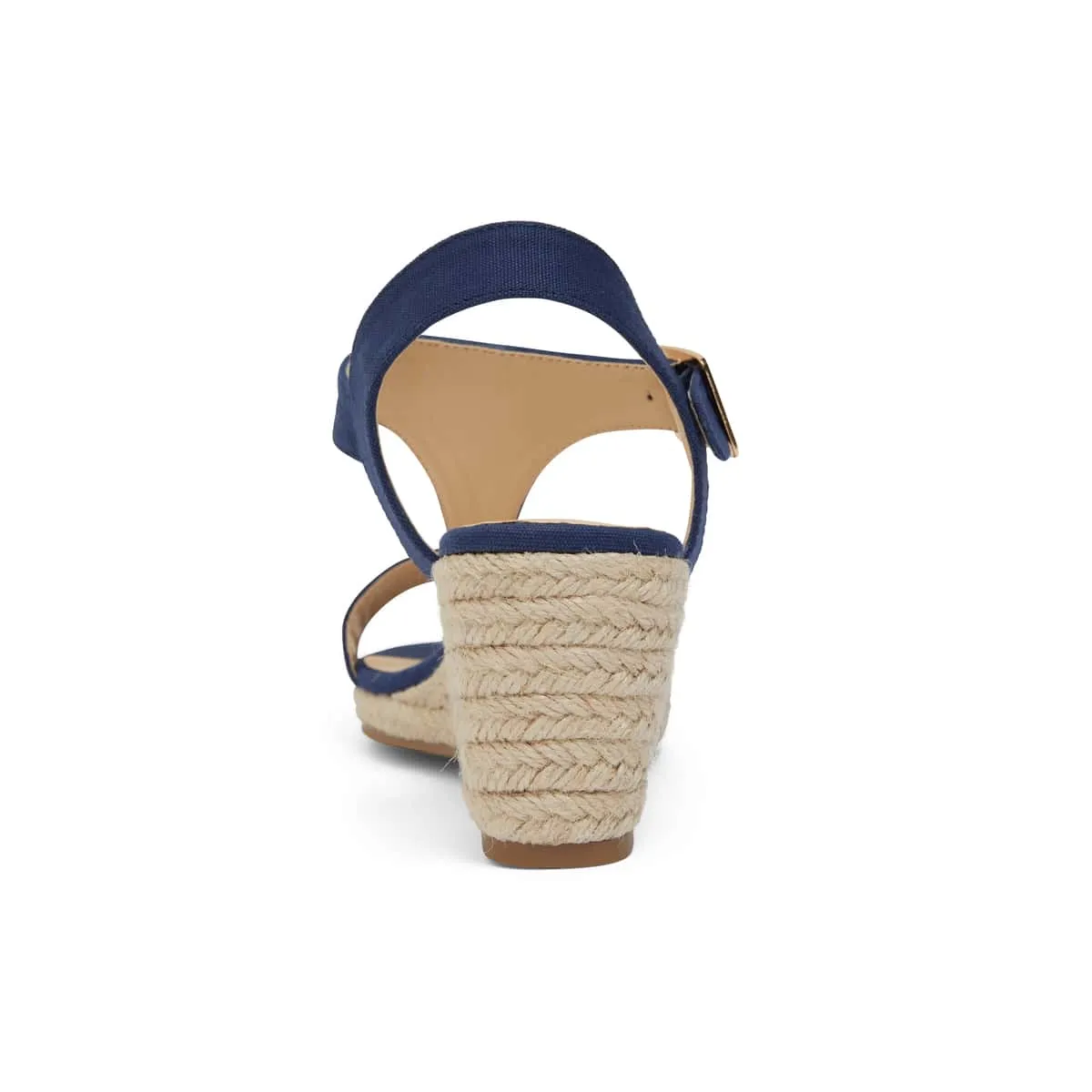 Anchor Espadrille in Navy Fabric