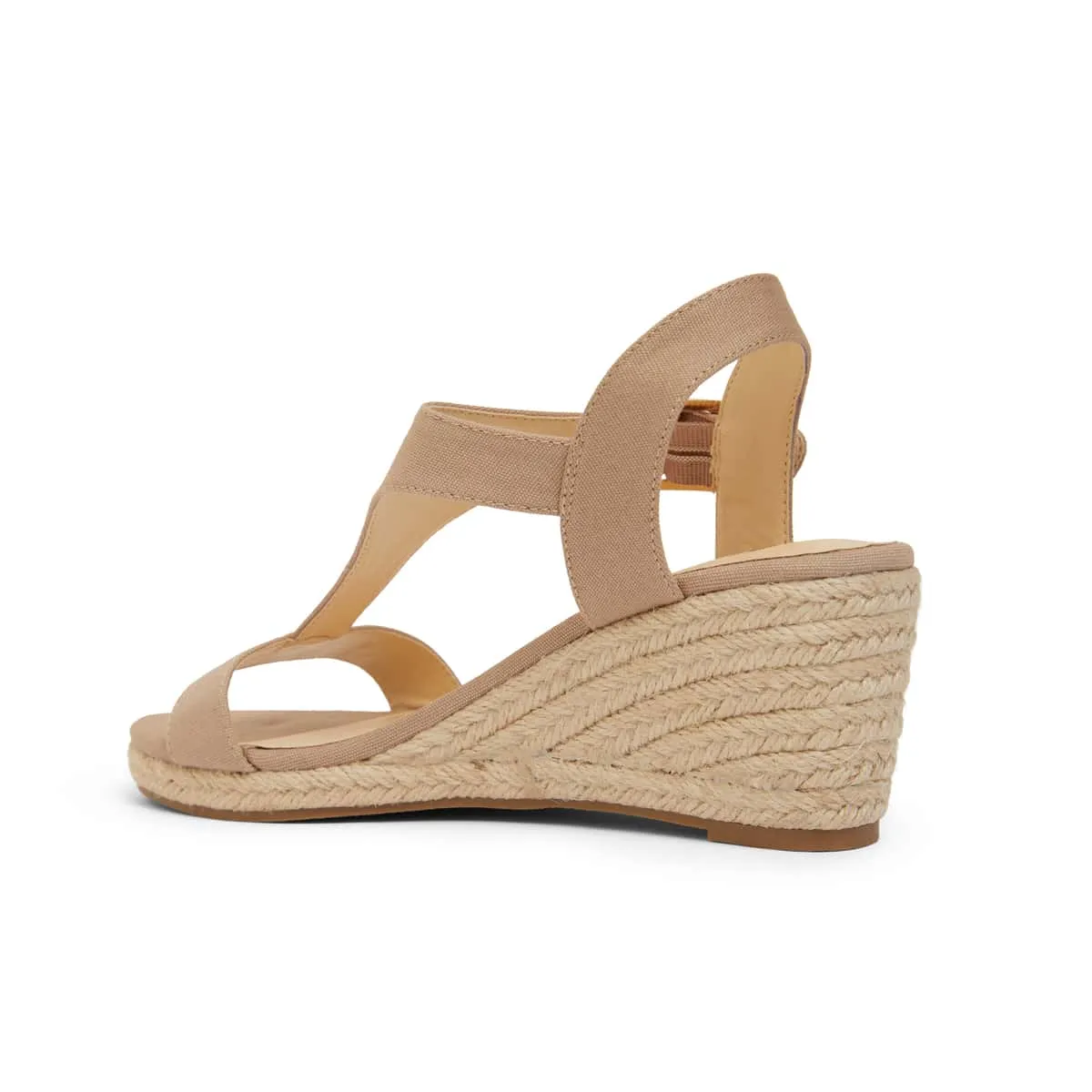 Anchor Espadrille in Taupe Fabric