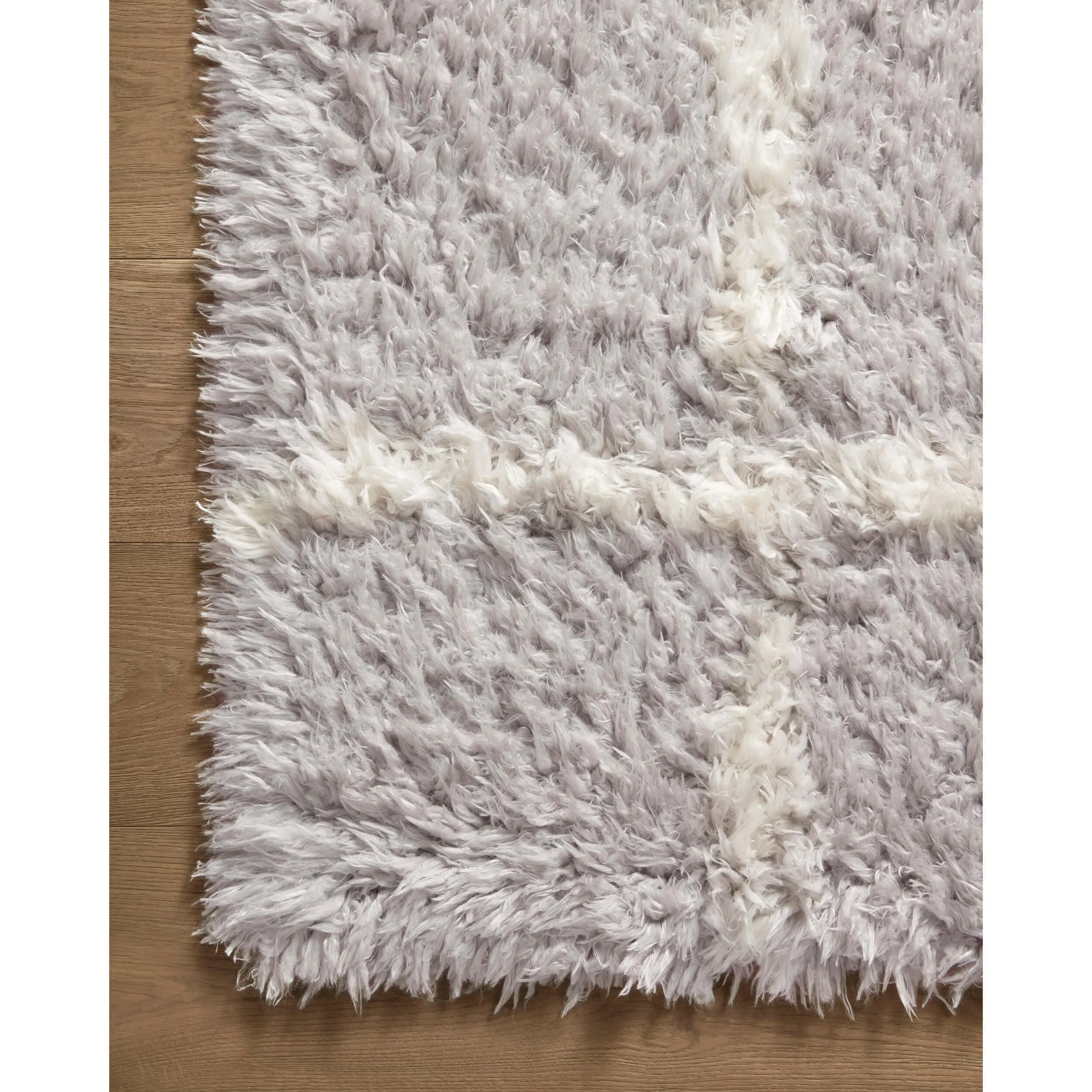 Angela Rose × Loloi Rug Amira AMI-04, Silver/Ivory