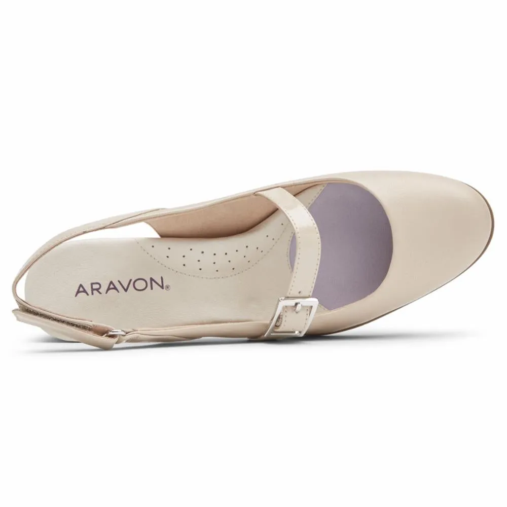 Aravon CAREER DRESS MJ DOVE METALLIC