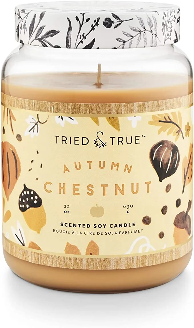 Autumn Chestnut Soy Candle - FINAL SALE