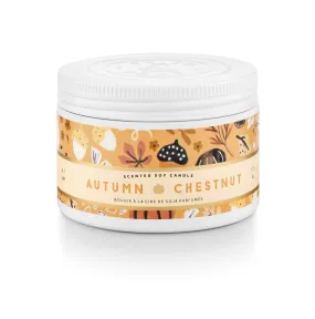 Autumn Chestnut Soy Tin Candle - FINAL SALE