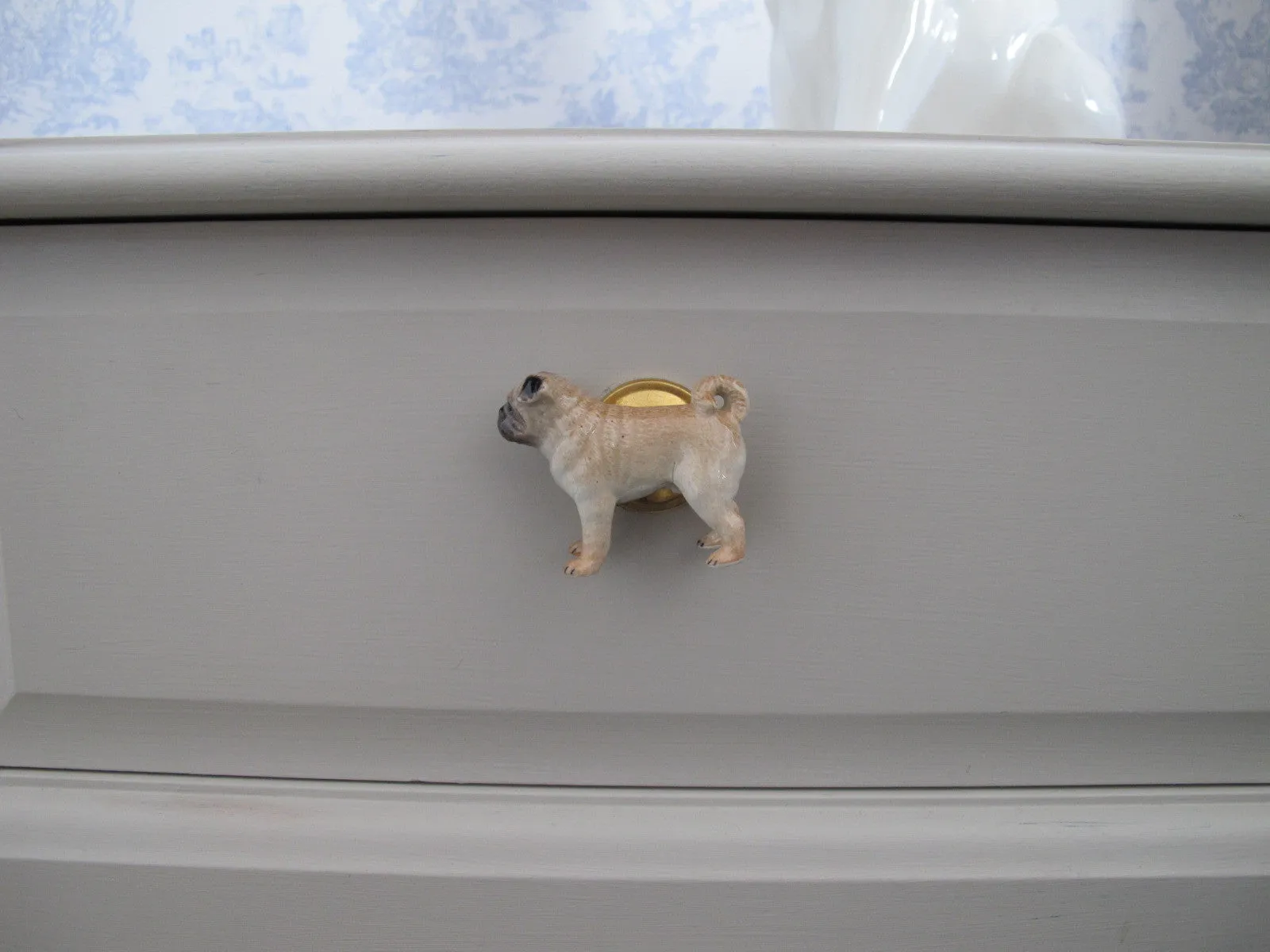 Autumn Sale - Pug Doorknob