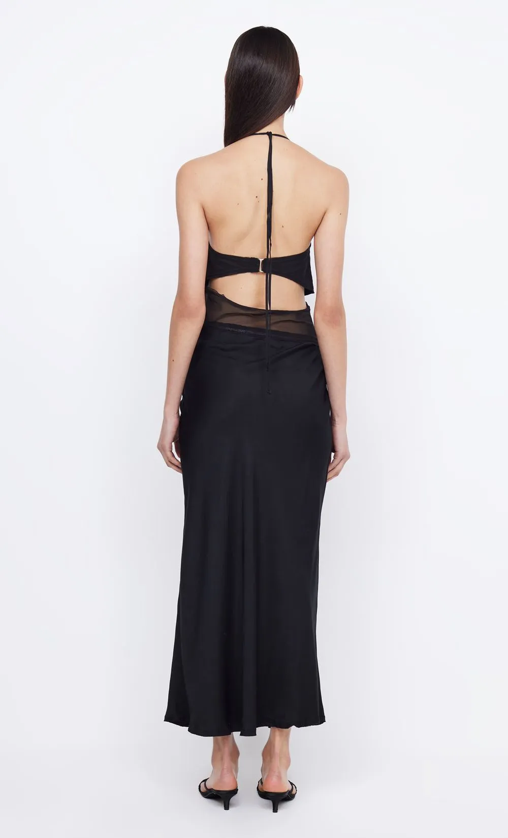 Bec and Bridge Max Halter Gown - Black