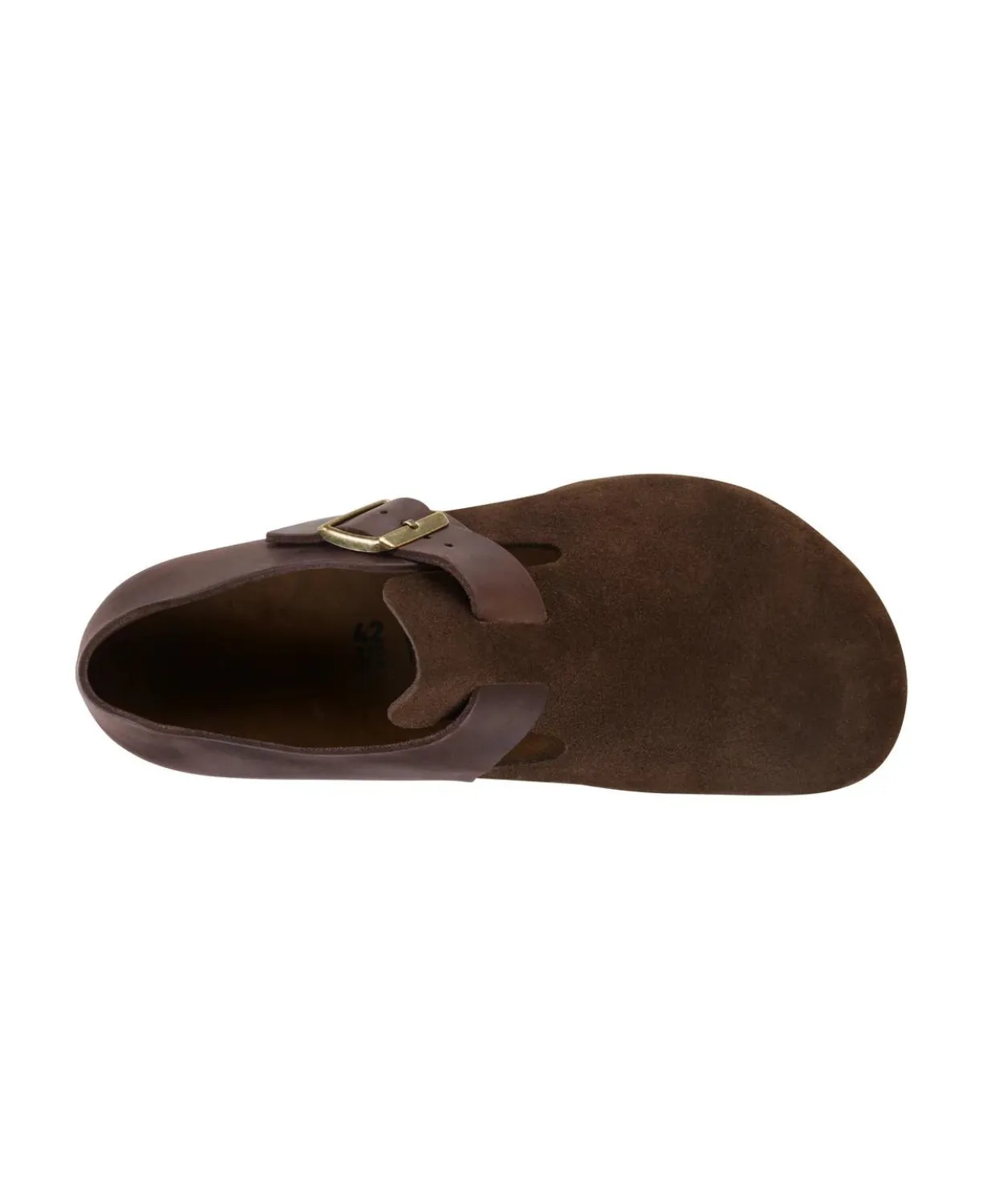 Birkenstock London Oiled/Suede Leather Ebony Shoes