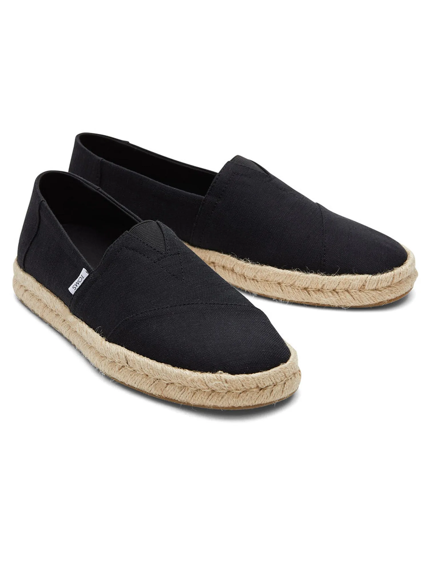 Black Jute Wrap Espadrilles