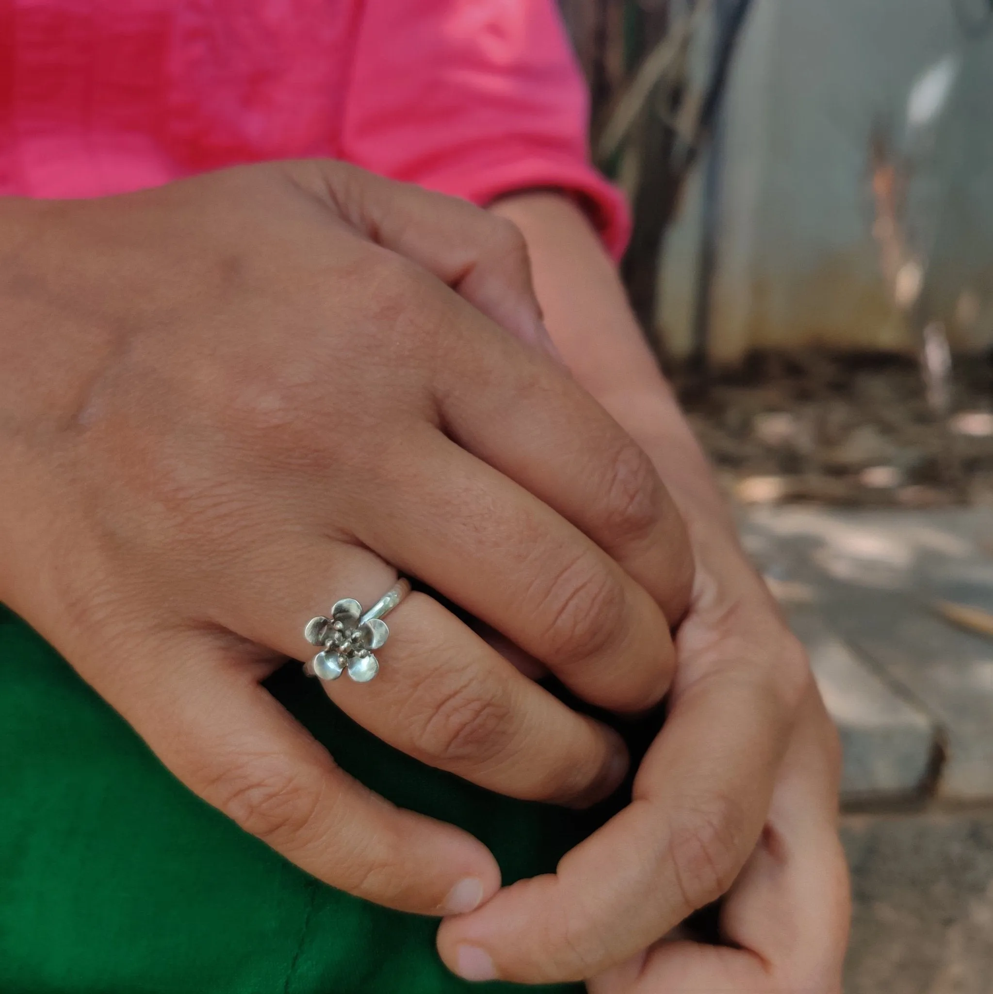 Buttercup Flower Ring