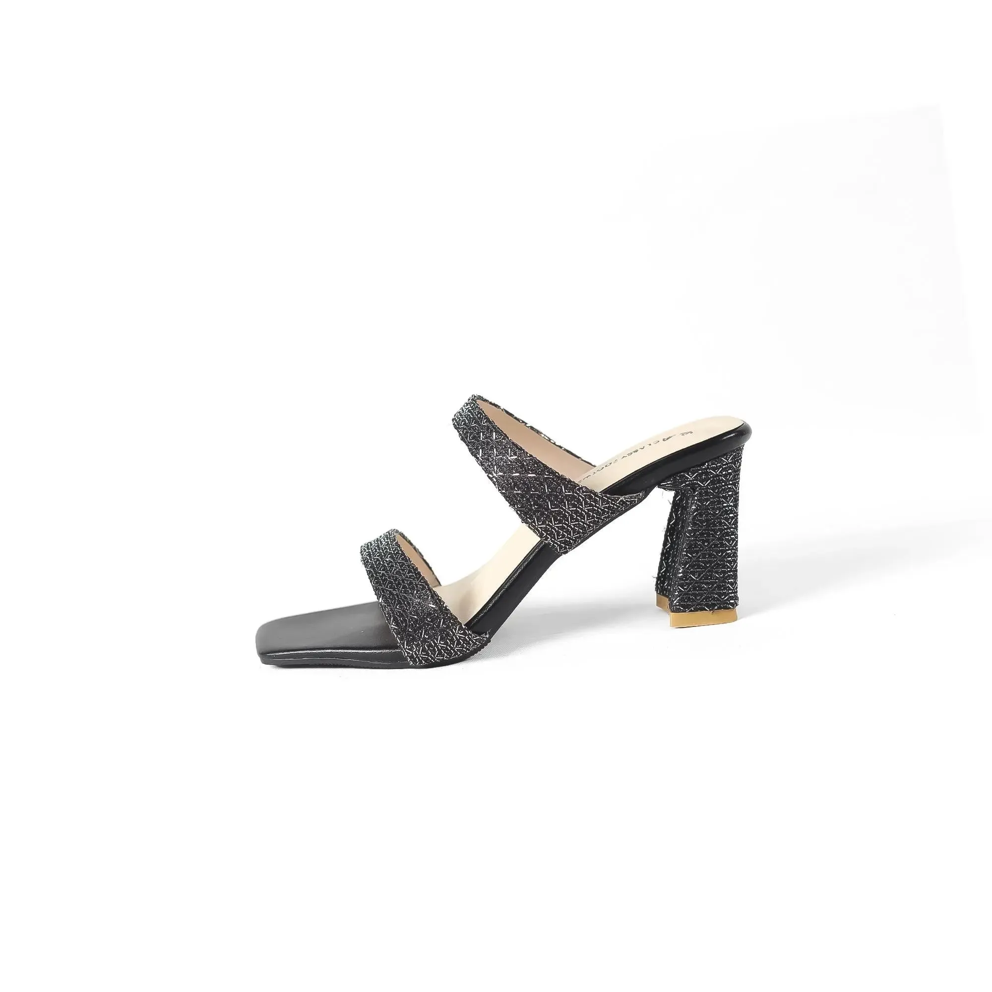 Candice Elegant Black Heels | Nawabi Shoes BD