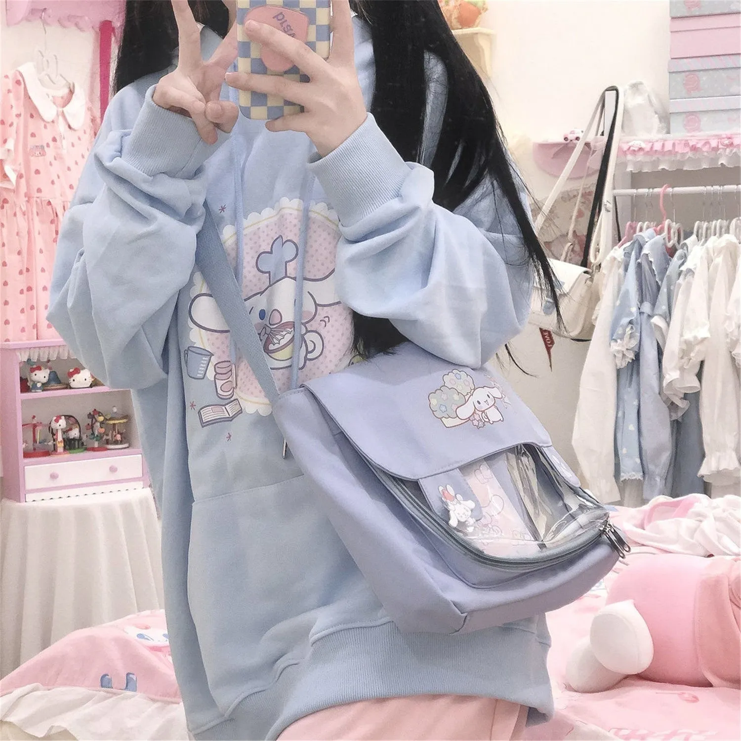 Cinnamoroll Cake Hoodie