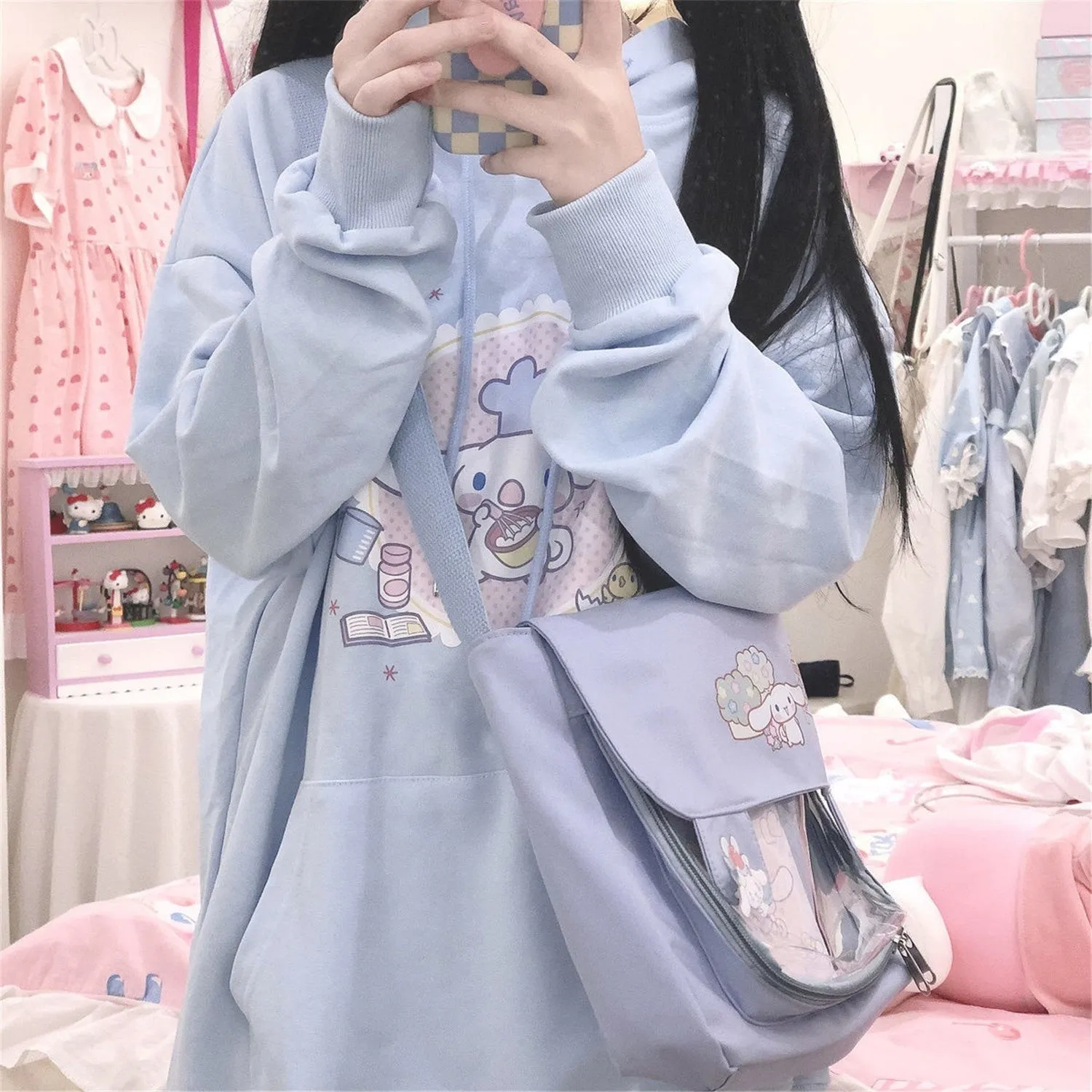 Cinnamoroll Cake Hoodie