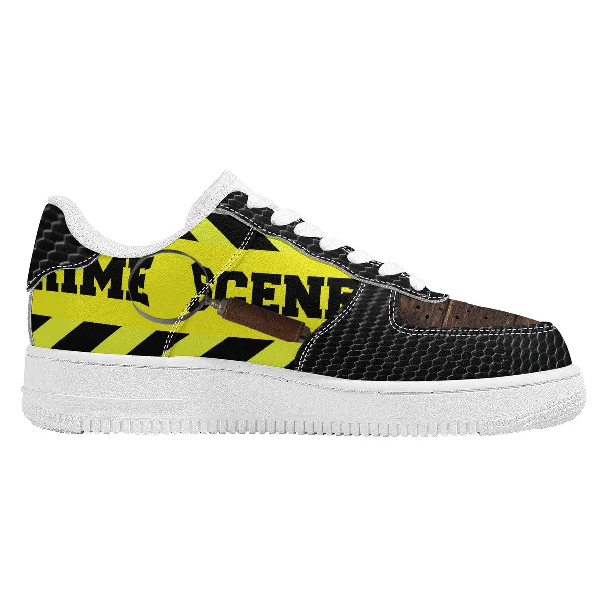 Crime Scene Unisex Sneaker | Low Top Customized | Shoe Zero