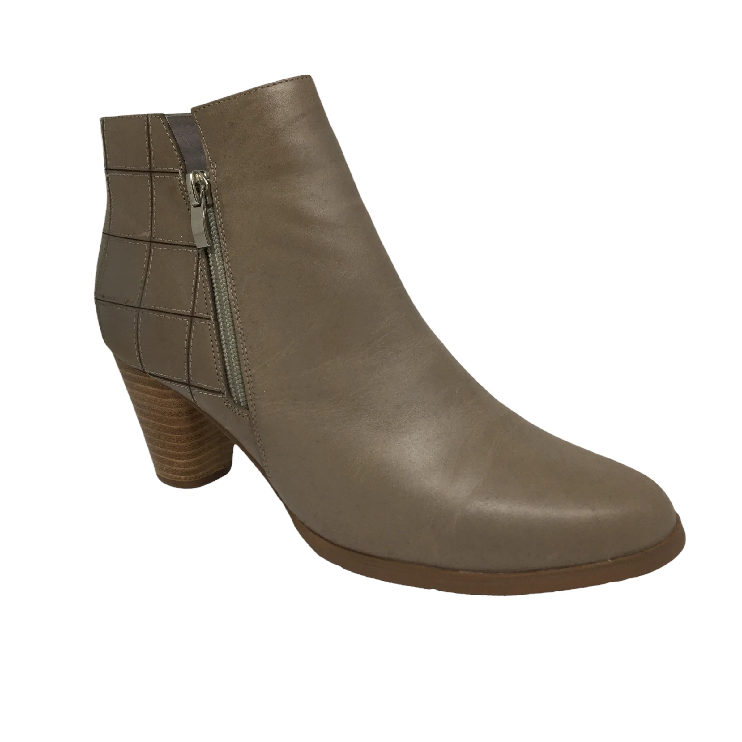 Django & Juliette Kings Light Grey Leather boot