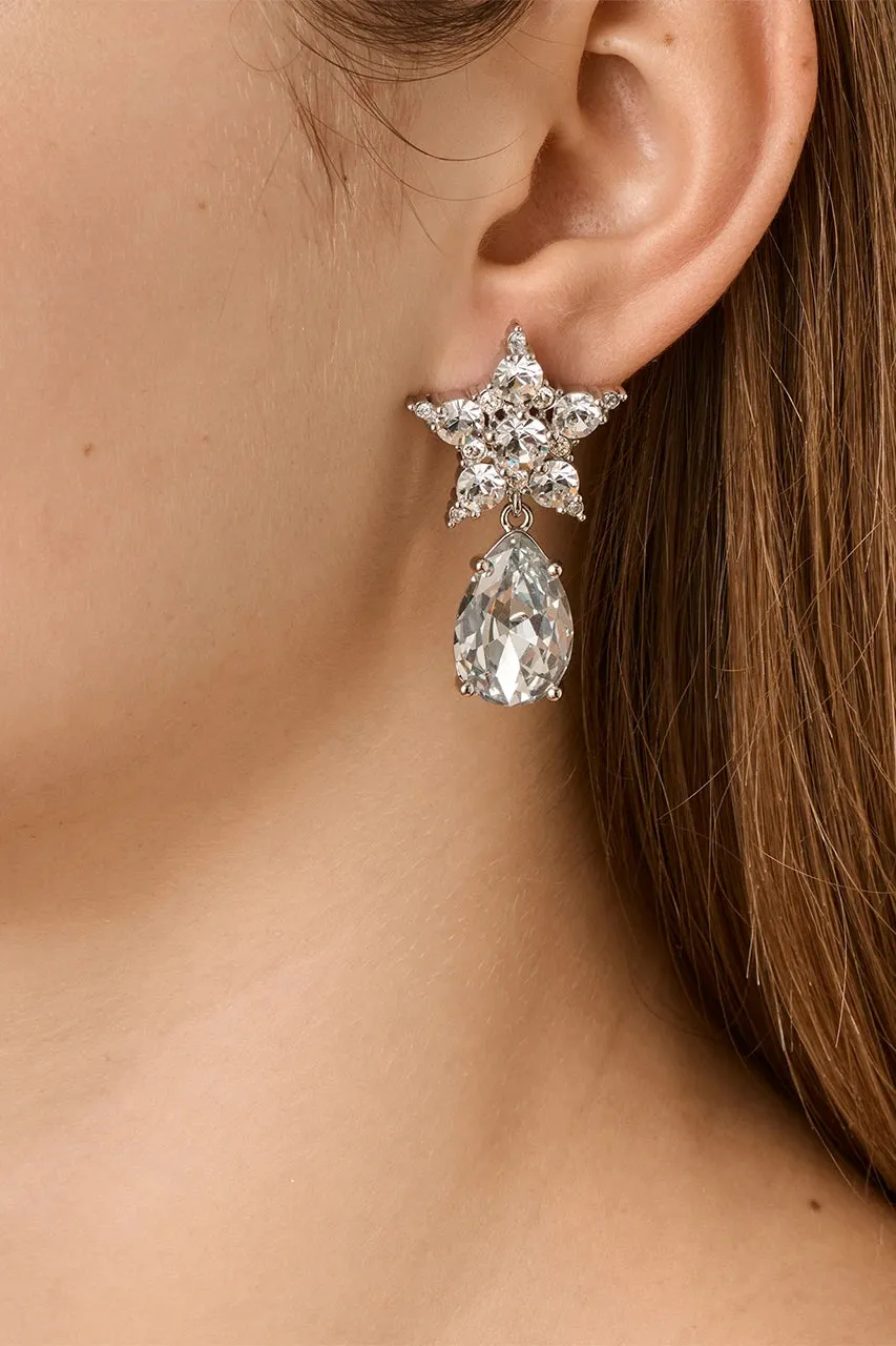 Dyrberg/Kern Hydra Ear-rings in Crystal