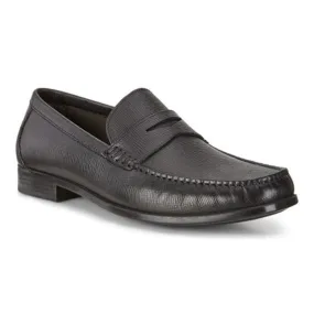 ECCO Dress Moc Black Cow Verona Mens Shoe