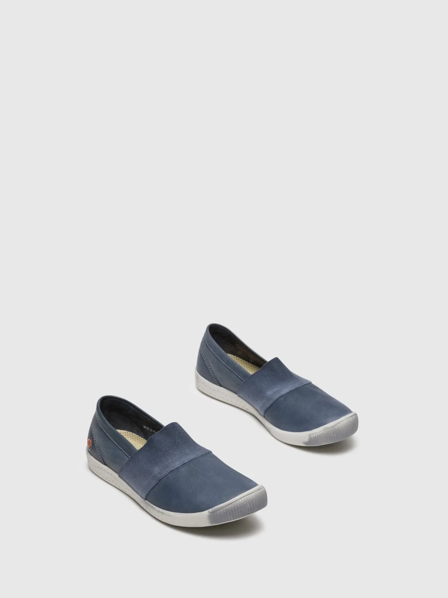 Elasticated Shoes INO497SOF WASHED NAVY