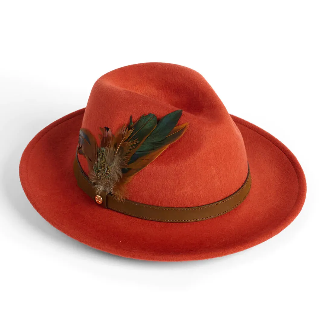 Failsworth Northumberland Brushed Wool Fedora Hat