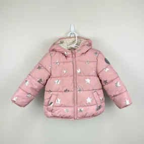 Gap Coldcontrol Max Puffer Jacket Pink Stars 2T