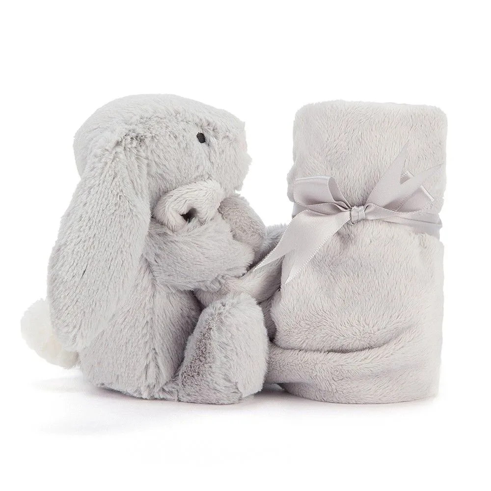 Jellycat Bashful Bunny Comforter - Silver