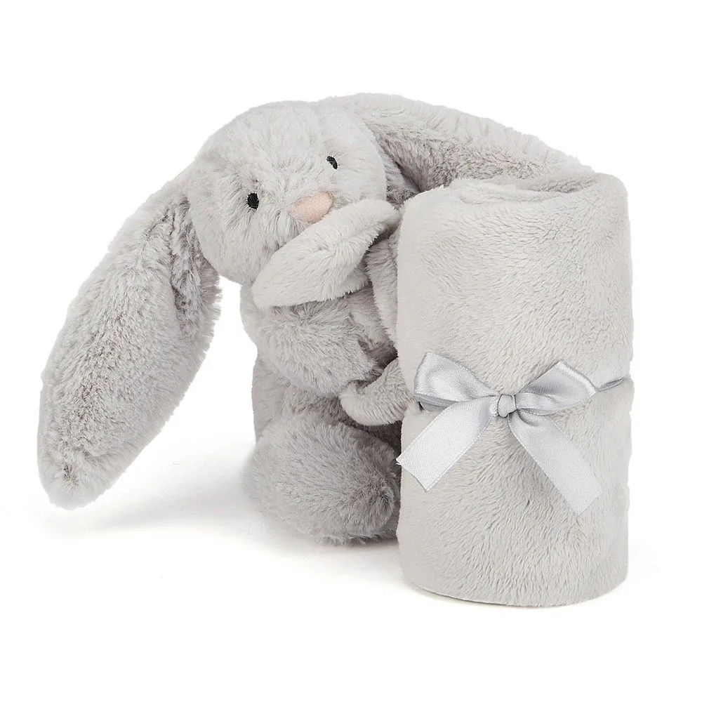 Jellycat Bashful Bunny Comforter - Silver