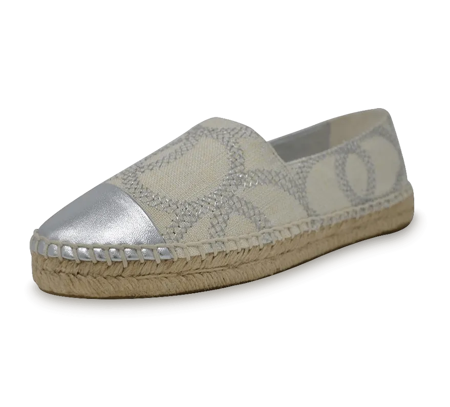 Kaisa Two Tone Slip-On Espadrille