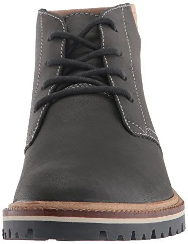 LACOSTE MEN'S MONTBARD 416 1 FASHION SNEAKER CHUKKA BOOT, DARK GREY, 10 M US