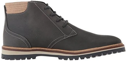 LACOSTE MEN'S MONTBARD 416 1 FASHION SNEAKER CHUKKA BOOT, DARK GREY, 10 M US