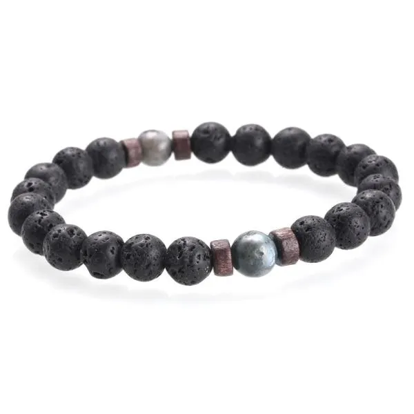 Lava Rock Bracelet