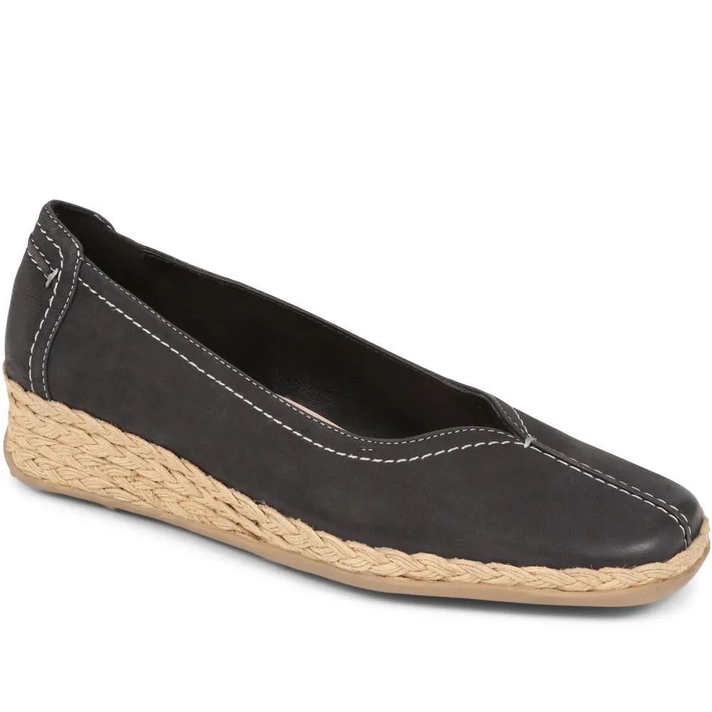 Leather Espadrilles - VAN37524 / 323 974