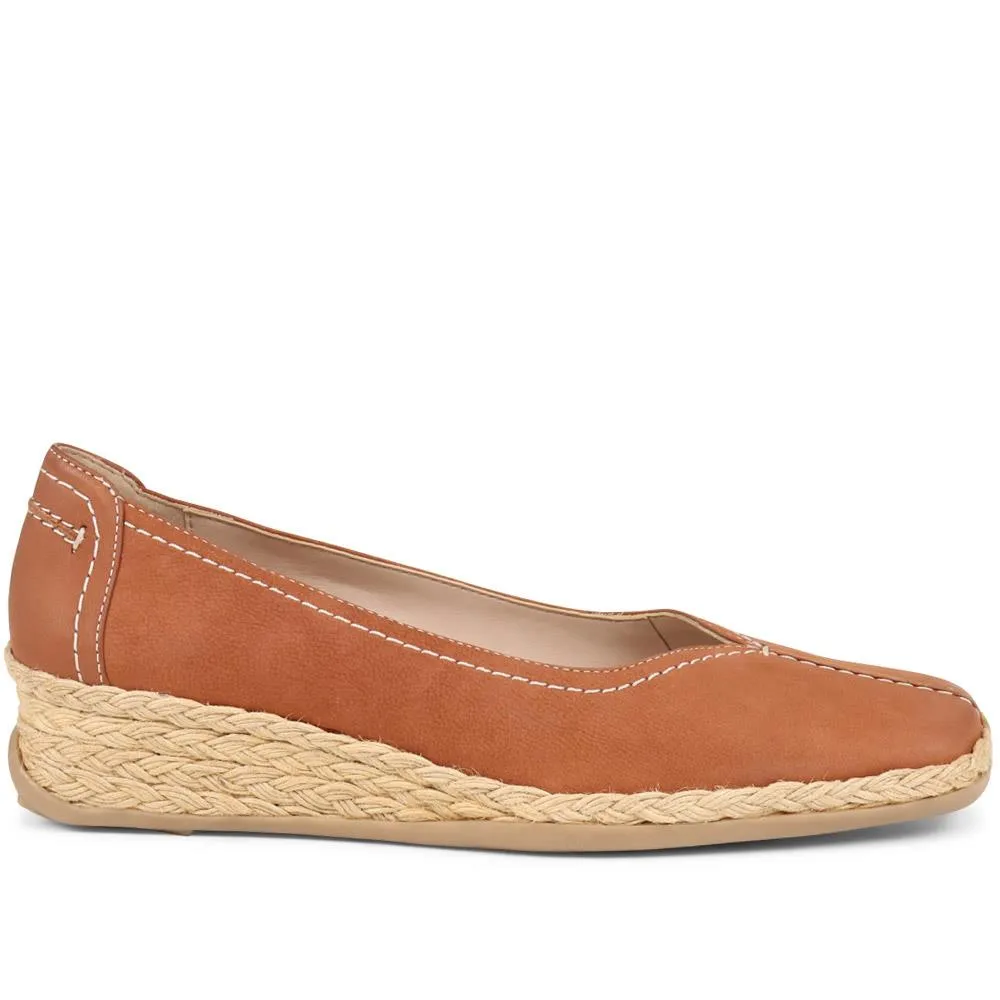 Leather Espadrilles - VAN37524 / 323 974