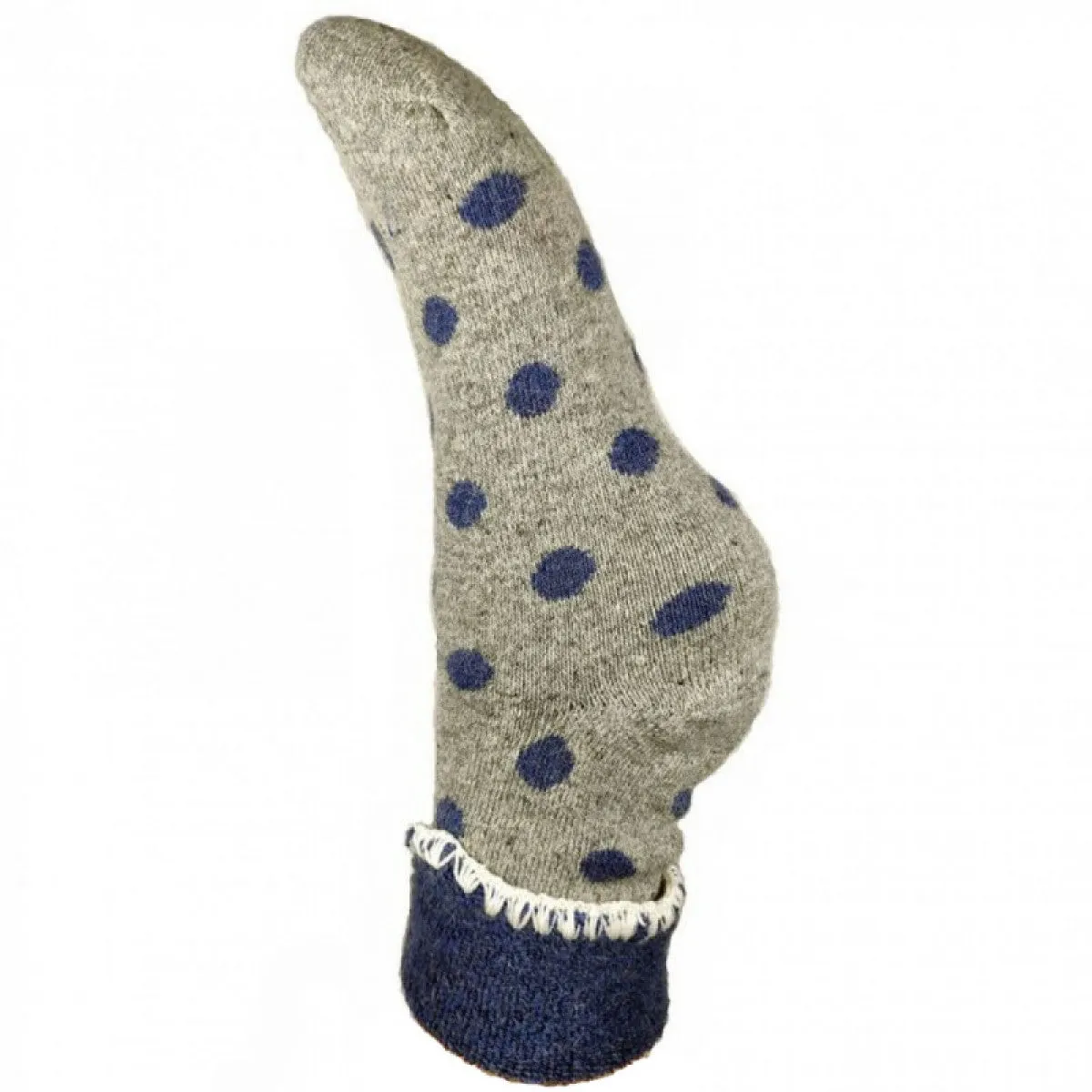 Luxurious Cuff Big Dot House Socks