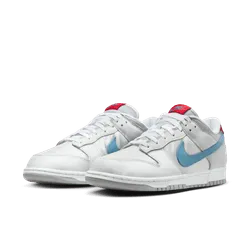 Men's Nike Dunk Low - METALLIC SILVER/AEGEAN STORM