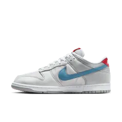 Men's Nike Dunk Low - METALLIC SILVER/AEGEAN STORM