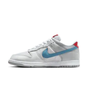 Men's Nike Dunk Low - METALLIC SILVER/AEGEAN STORM