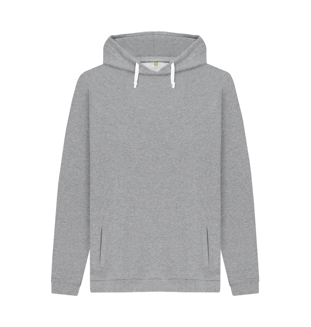 Men's White Cord Hoodie