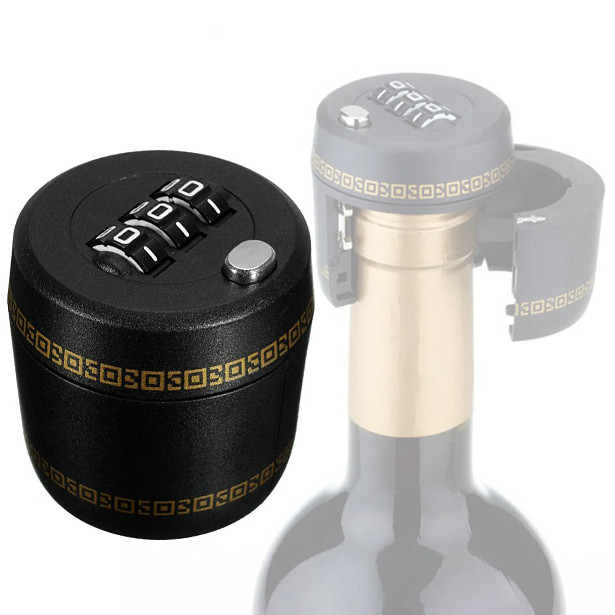 Milex Wine Bottle COMBINATION LOCK