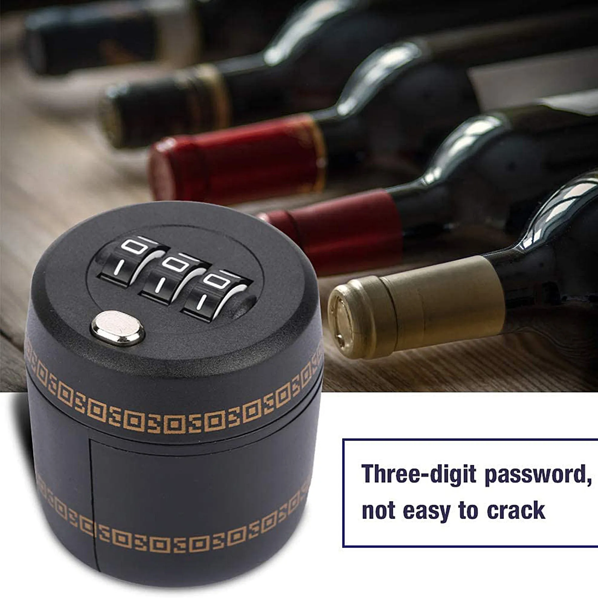 Milex Wine Bottle COMBINATION LOCK