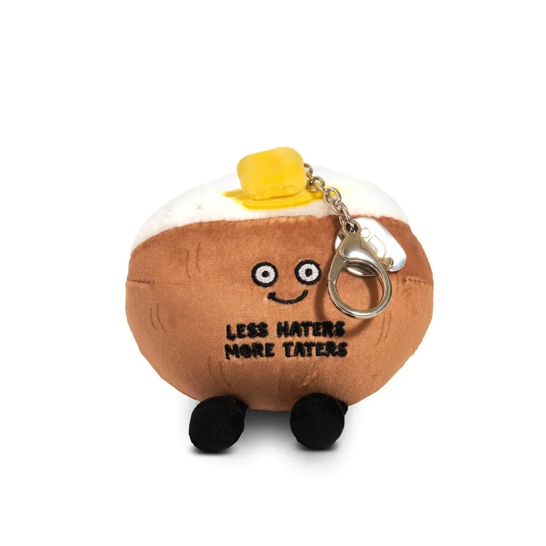 Punchkins Bites - Less Haters, More Taters Potato Plush Clip