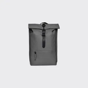 Rains Rolltop Rucksack Backpack Grey