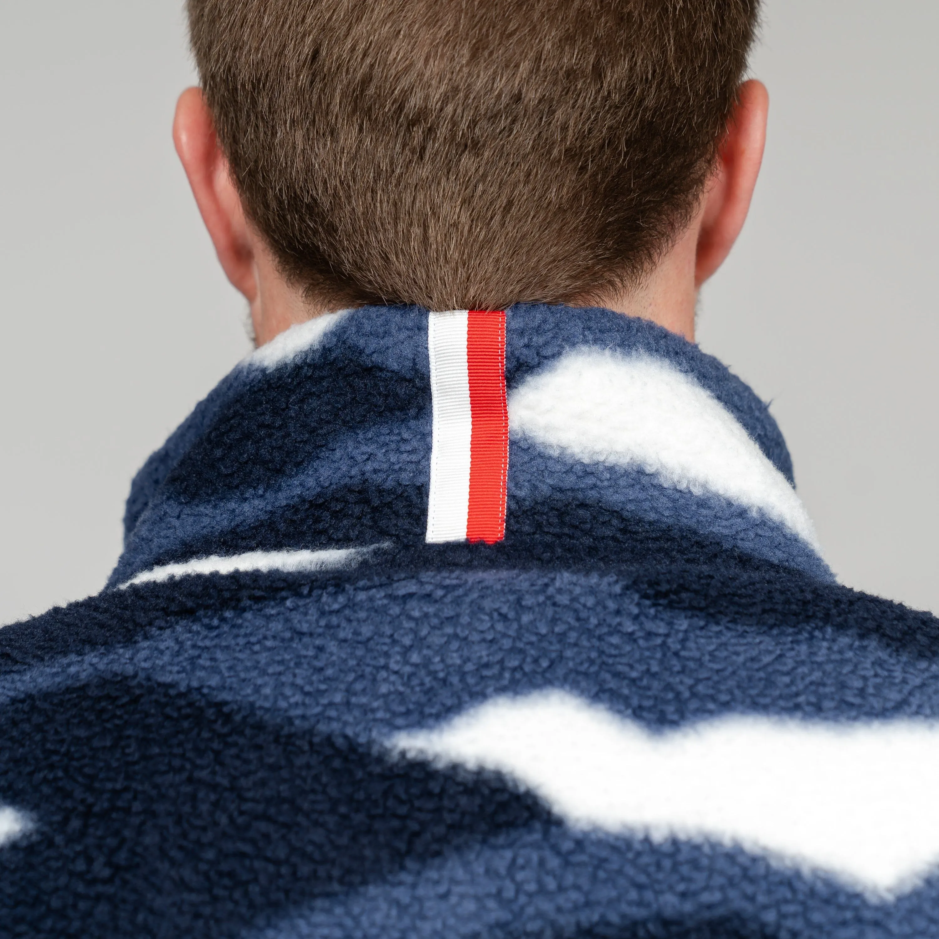 Summit Fleece Pullover | Placid - Fleet Navy/Slate Blue