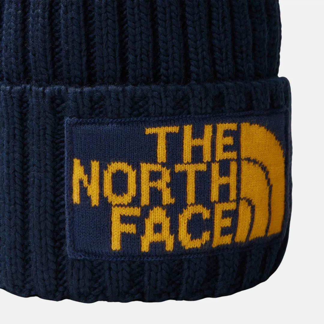 The North Face Heritage Ski Tuke Wool Cap Summit Navy Summit Gold