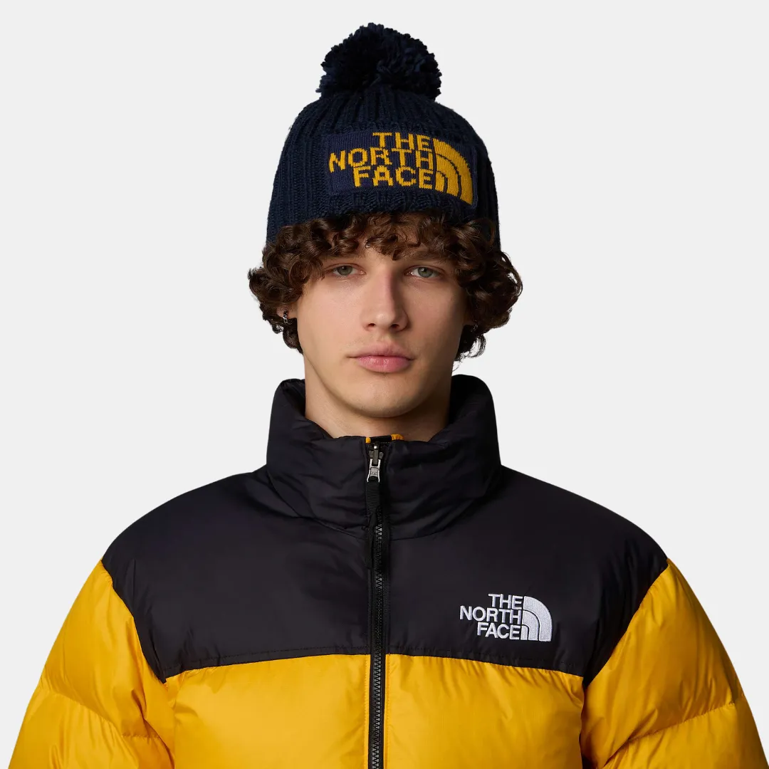 The North Face Heritage Ski Tuke Wool Cap Summit Navy Summit Gold