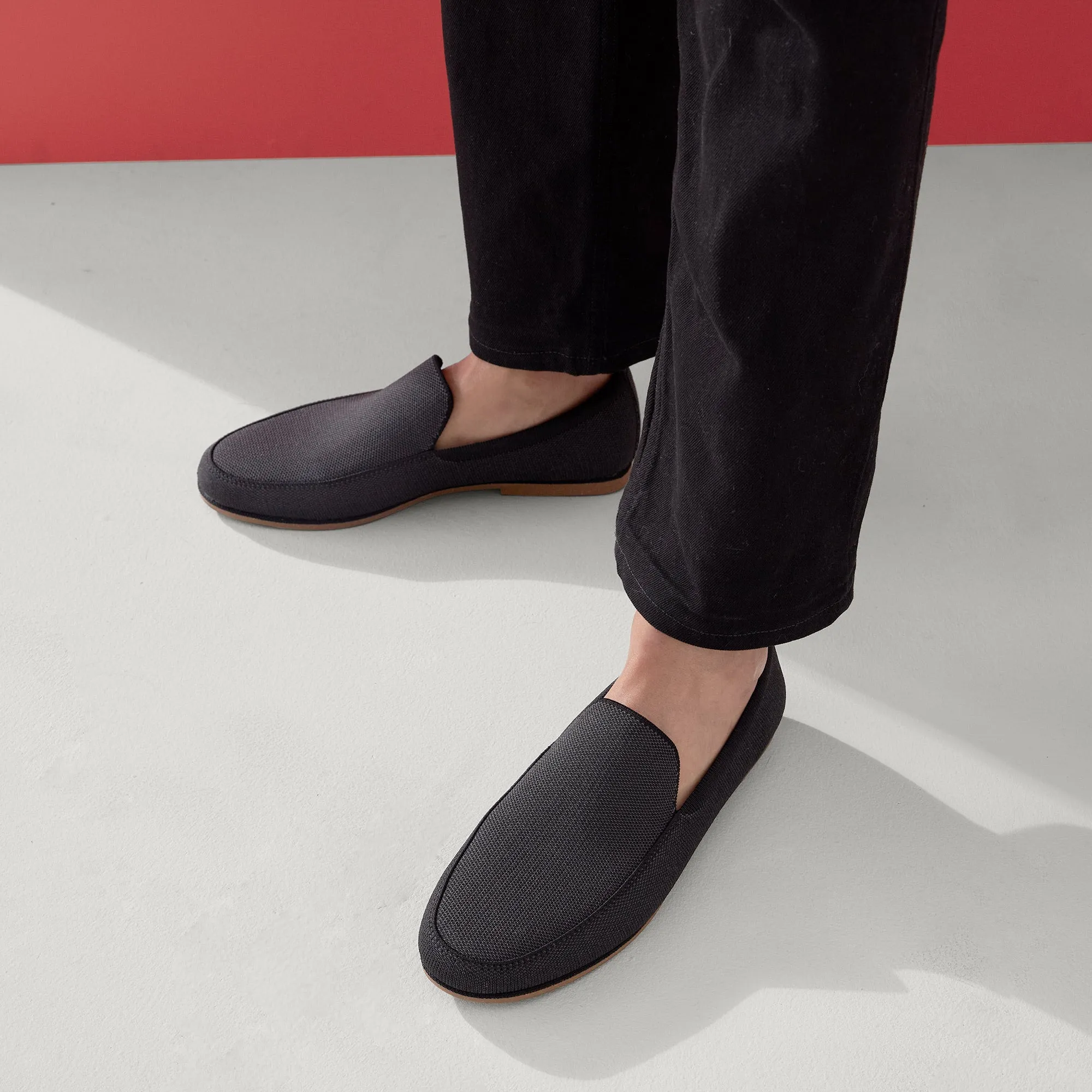 The Ravello Loafer - Stone Black