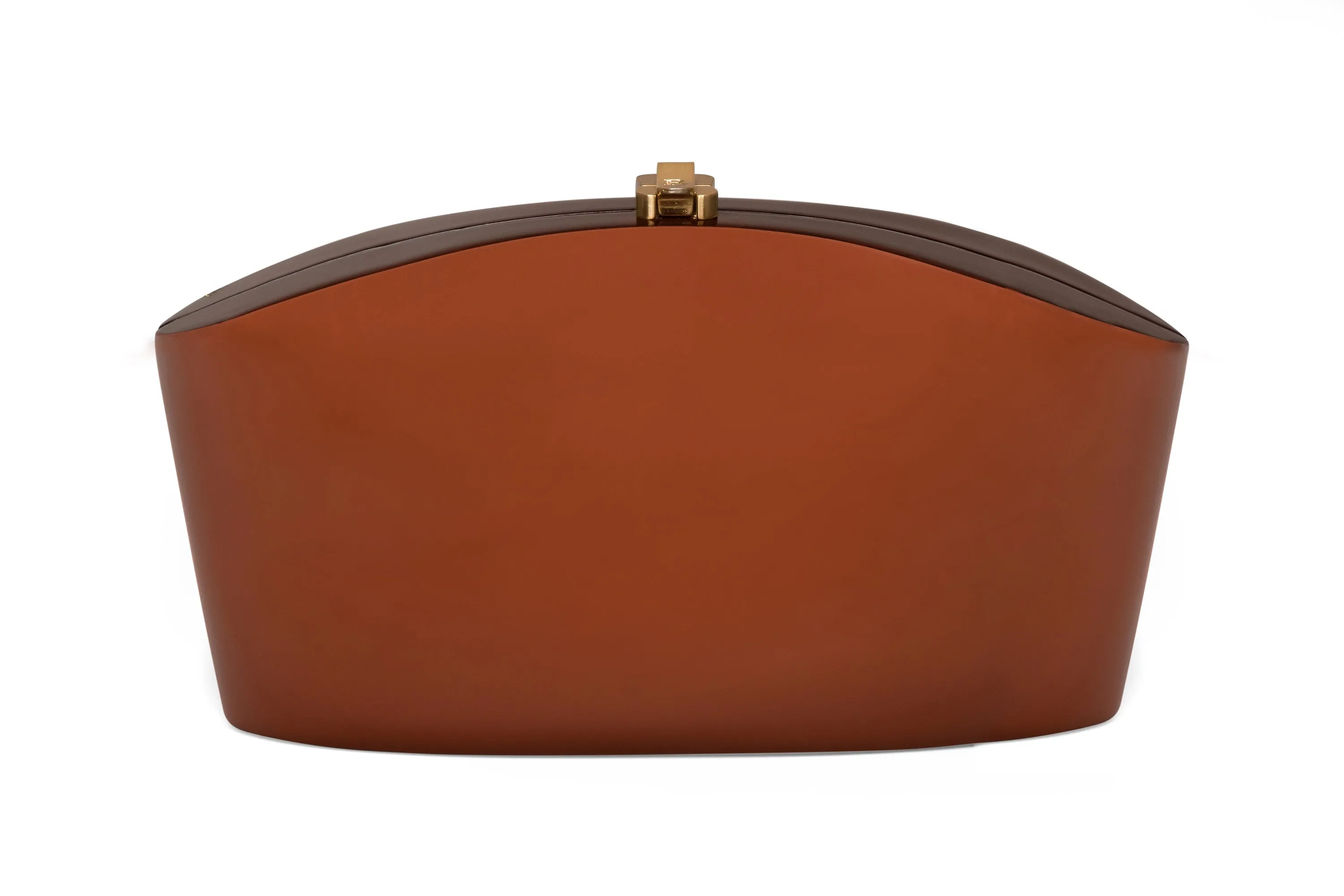 Twiggy Clutch Nutshell Brown