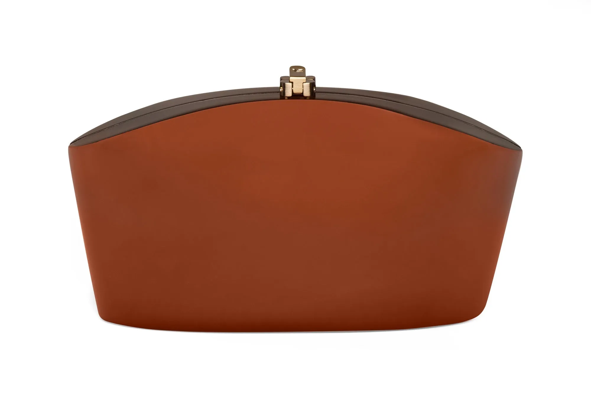 Twiggy Clutch Nutshell Brown